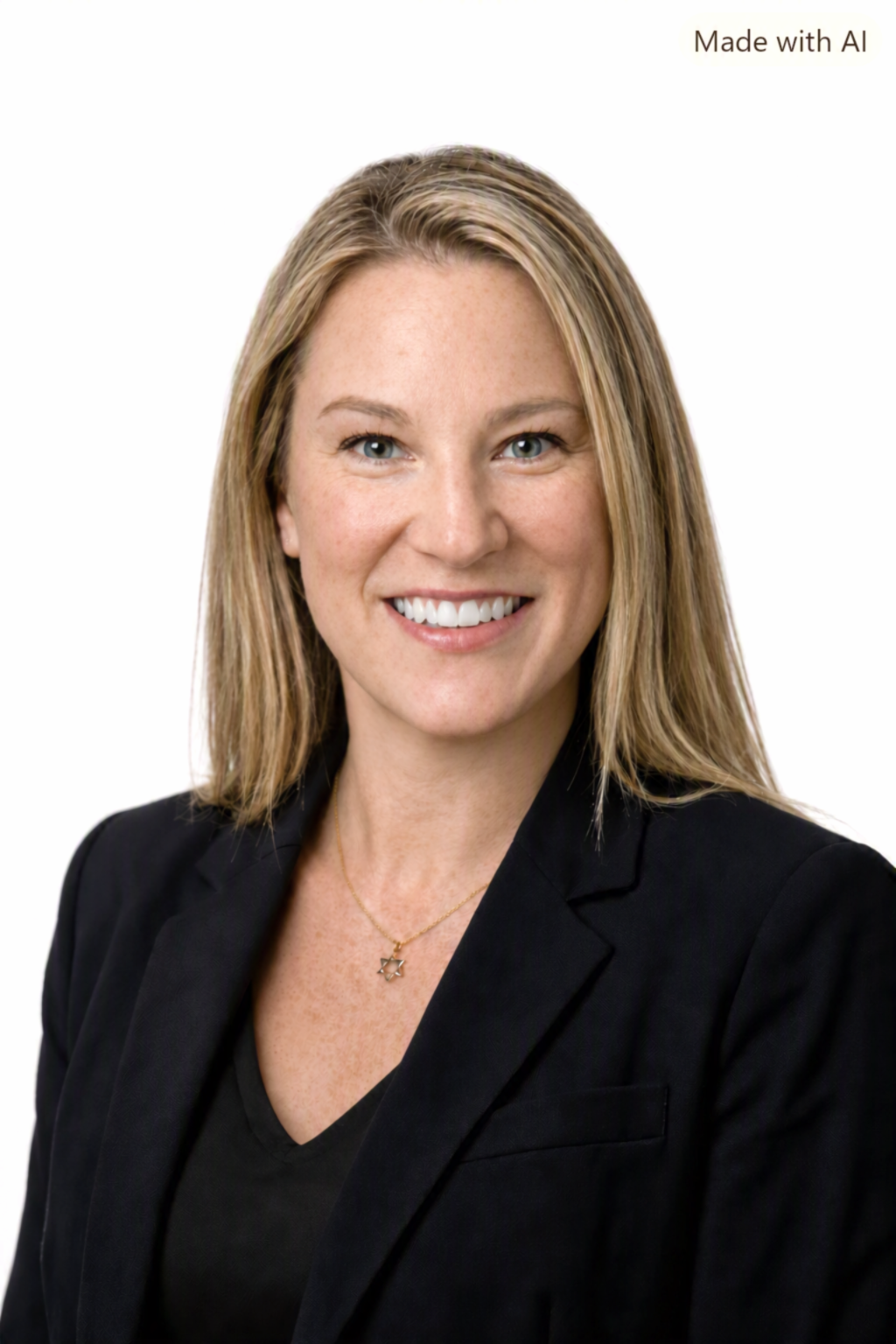 Andrea S. Hirsch, Esq., founding partner of Cohen Hirsch LP, smiling in professional attire