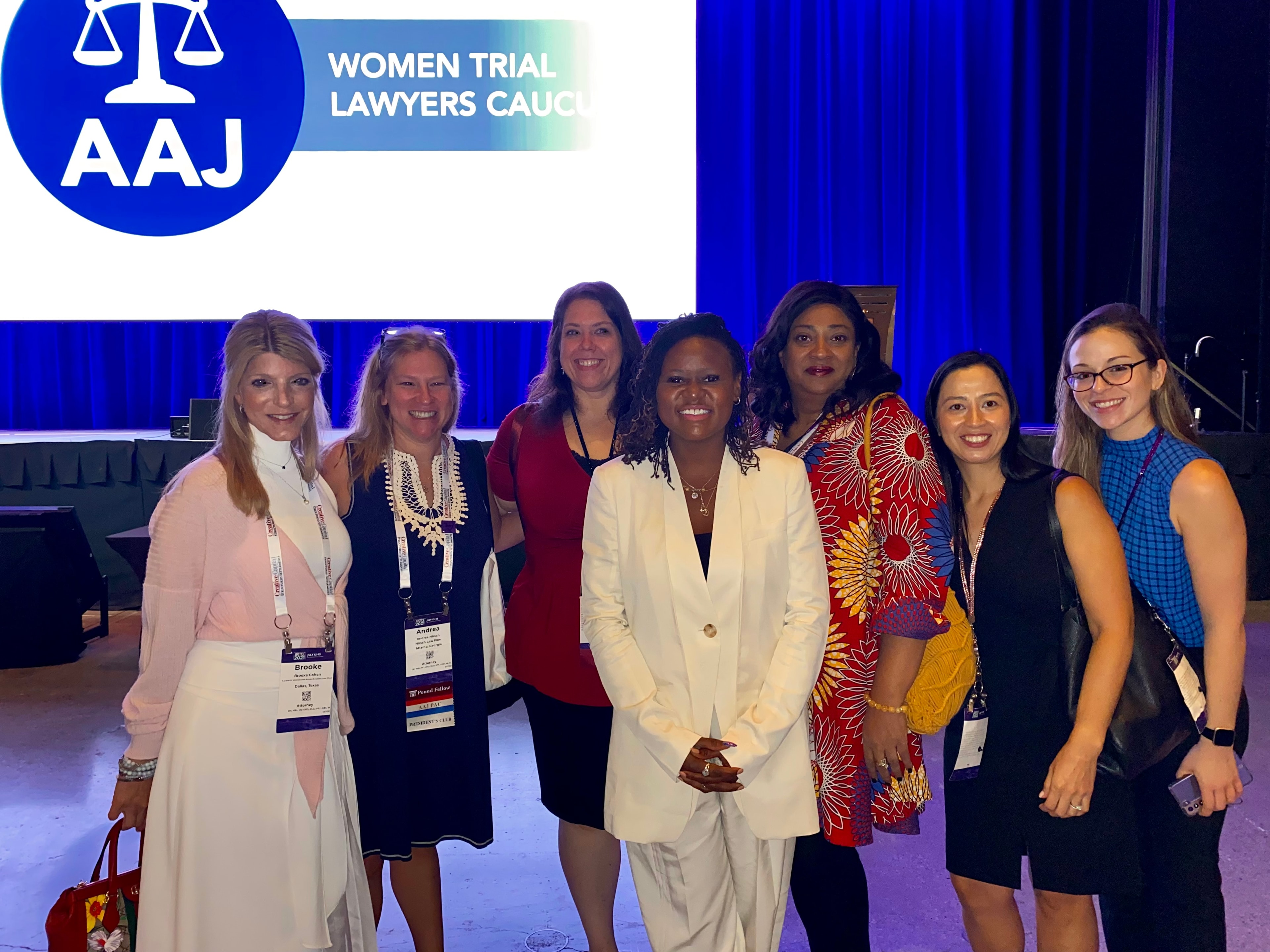The Cohen Hirsch LP team at the AAJ annual conference