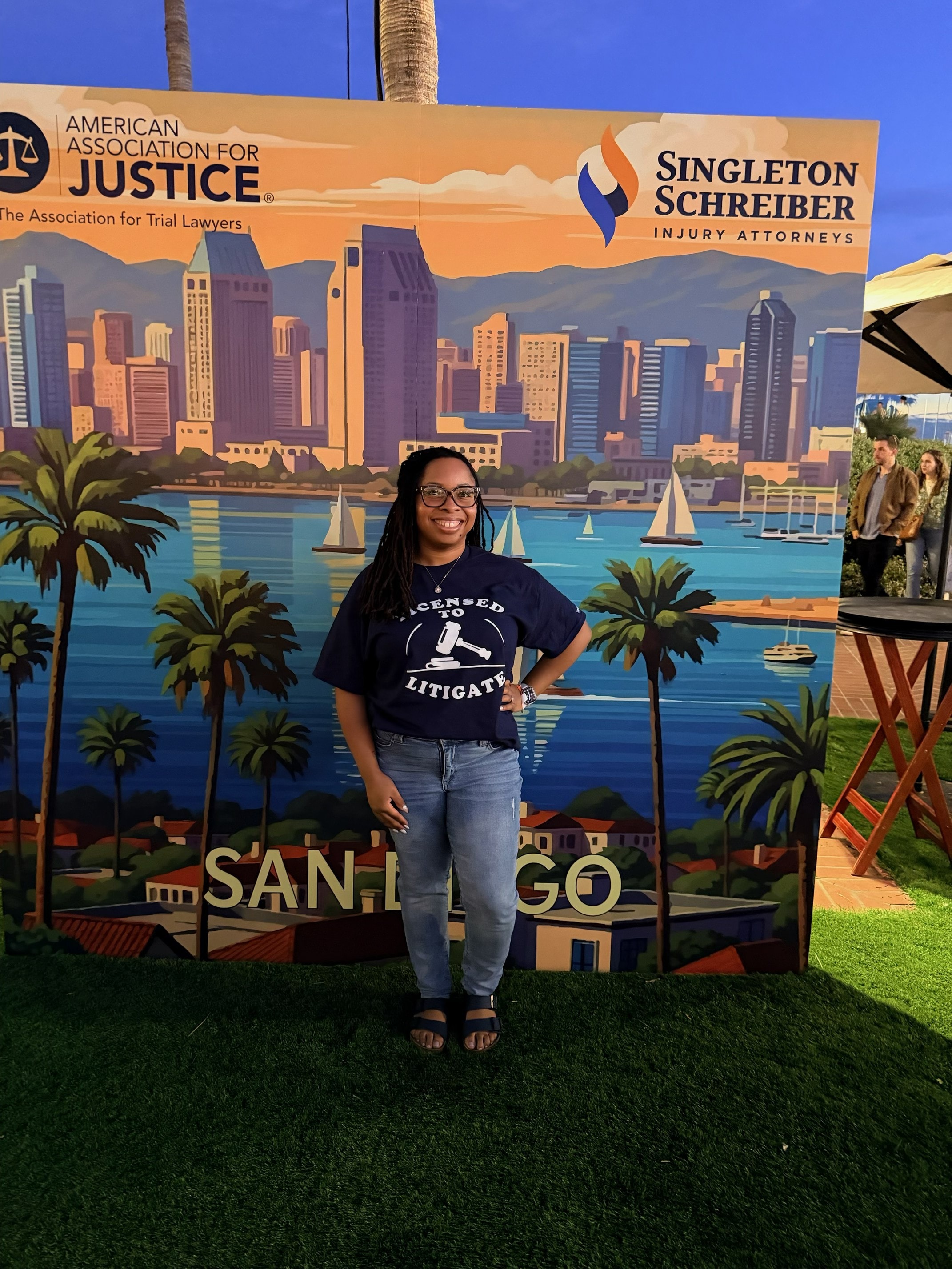 Tylandra Callands at the AAJ conference