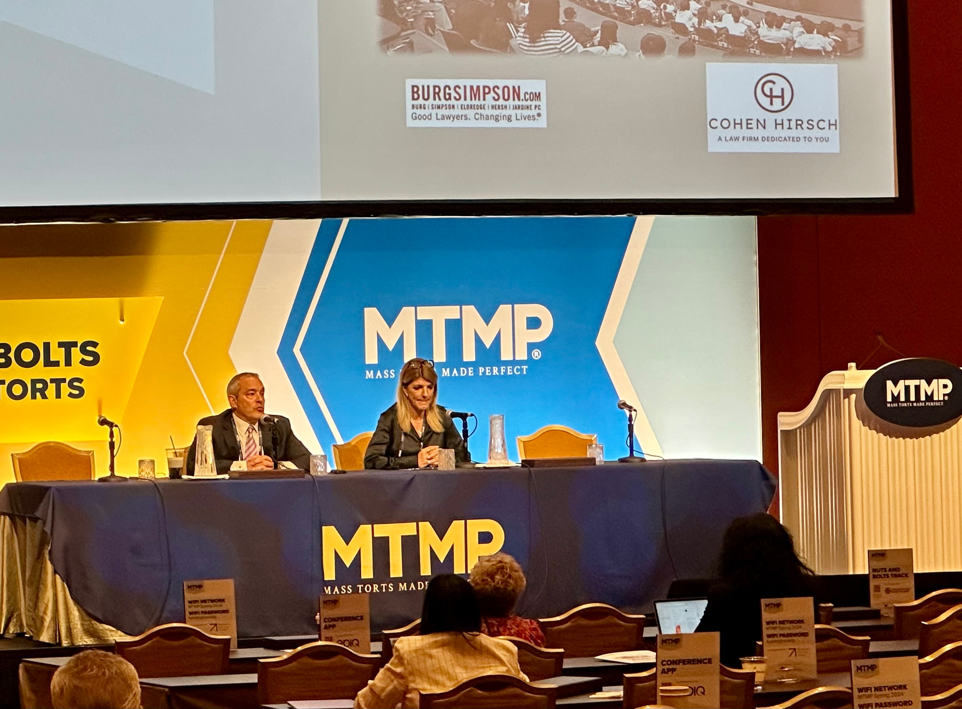 Brooke Cohen at the Mass Torts Made Perfect conference